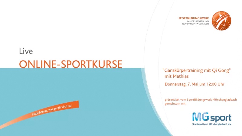 SportBildungswerk Mönchengladbach: Ganzkörpertraining mit Qi Gong